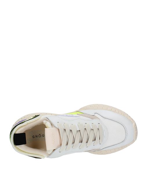 TYRE trainers in suede and fabric GHOUD | TYLW SP01BIANCO-LIME